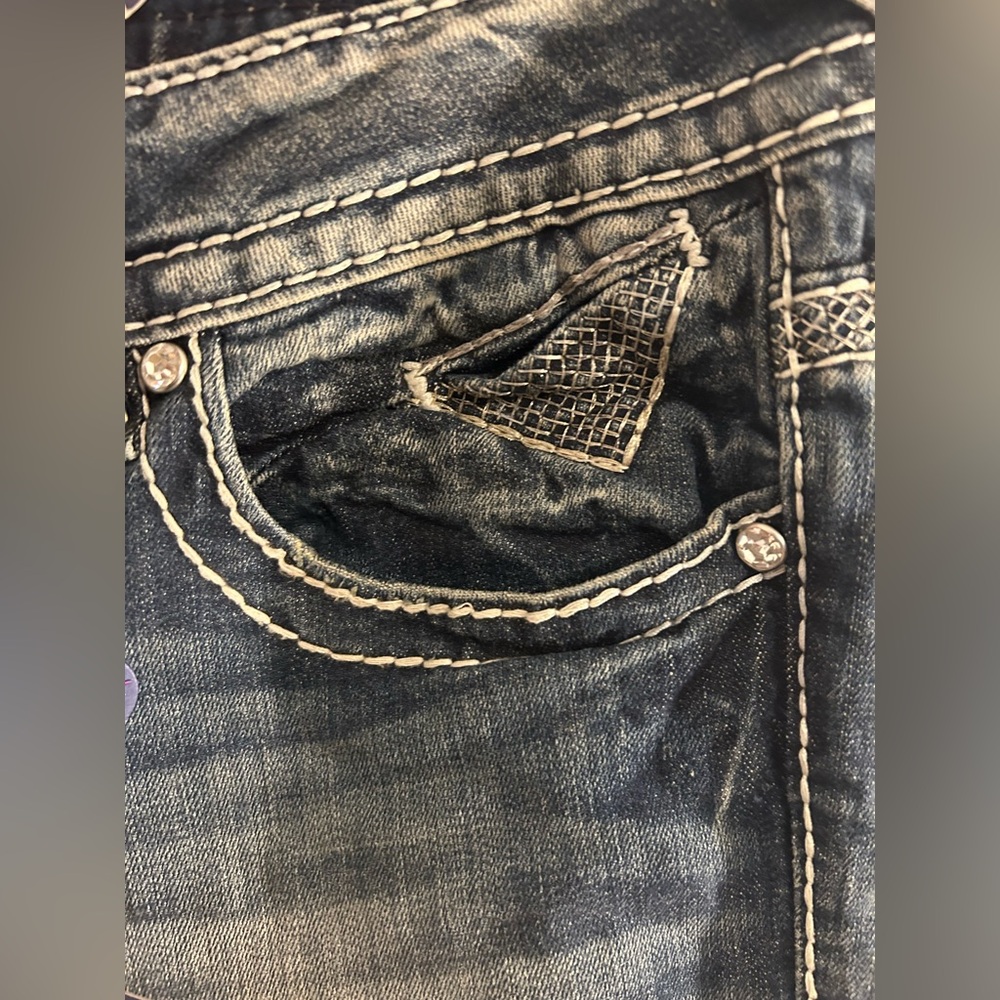 Vigoss The New York Capri Jeans. Size 31 NWT - Picture 5 of 8